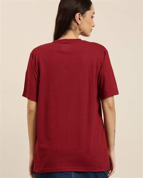 Amazon.com: Maroon Oversized Shirt.